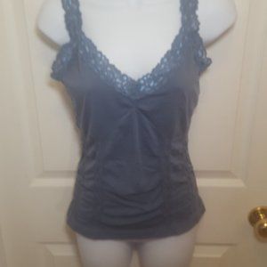 Lucidity Blue Strap Tank Top Size Medium
